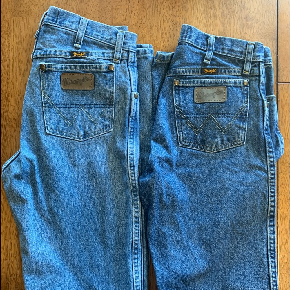 2 pair George Strait Cowboy Cut Original Fit jeans